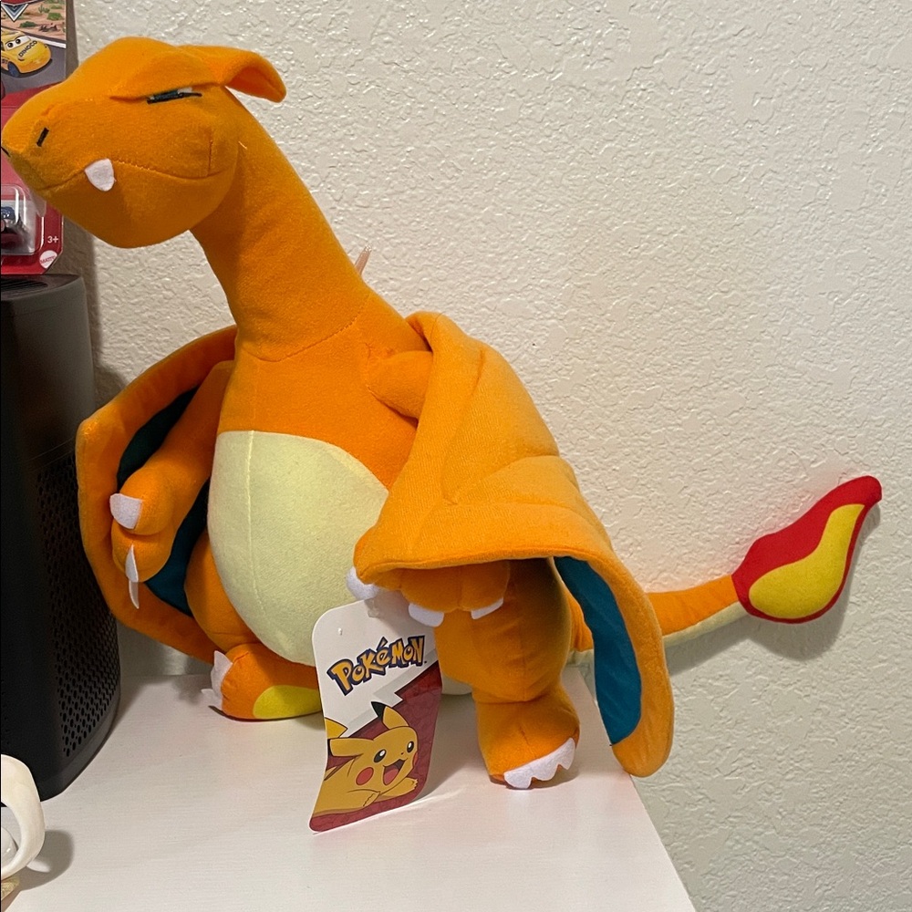 Pokemon Charizard Plush Toy - Orange and Yellow